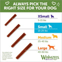 Whimzees by Wellness Stix Natural Grain-Free Dental Chews For Small Breed Dogs (14.8 oz)