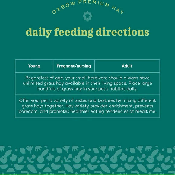 Oxbow Animal Health Botanical Hay For Pets (15 oz)