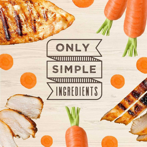 Cloud Star Wag More Bark Less Grain-Free Chicken & Sweet Potato Crunchy Dog Treats (14 oz)