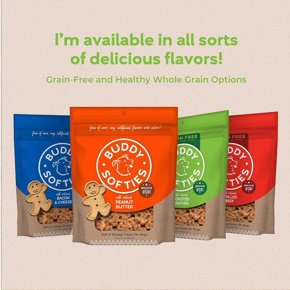 Buddy Biscuits Original Soft & Chewy with Roasted Chicken Dog Treats (6 oz)