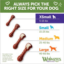 Whimzees Daily Use Pack Dental Treats For Dogs Extra Small Brushzees (7.4 oz)