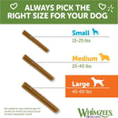 Whimzees by Wellness Natural Dental Value Box Treat For Large Dogs (24 count)