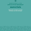 Oxbow Enriched Life Apple Stick Bouquet Toy For Small Animal