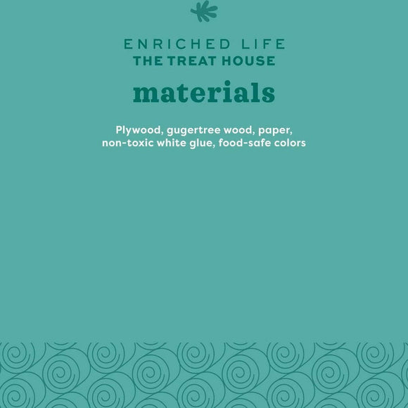 Oxbow Enriched Life The Treat House Toy For Small Animal