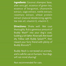 Buddy Wash Relaxing Green Tea & Bergamot 2-in-1 Shampoo + Conditioner For Dogs (16 oz)