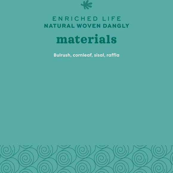 Oxbow Enriched Life Natural Woven Dangly Toy For Small Animal