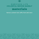 Oxbow Enriched Life Colorful Woven Dangly Toy For Small Animal