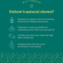 Oxbow Enriched Life Hanging Mulberry Chew Toy For Small Animal