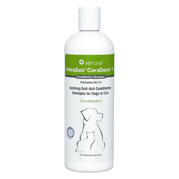 This anti itch shampoo is called Vetraseb and comes in 8 and 16 oz bottles