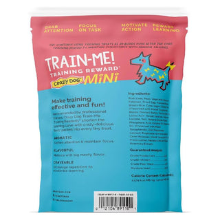 Crazy Dog Train-Me! Training Treat Minis Bacon Flavor (10 oz)
