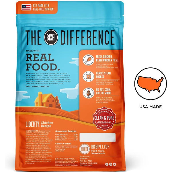 Bixbi Liberty Limited Ingredient Grain-Free Chicken Recipe Dry Dog Food (4 lb)