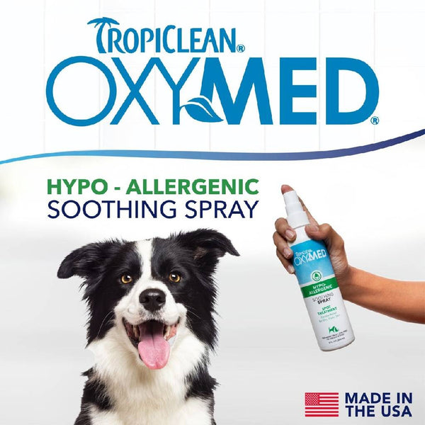 TropiClean Oxy Medicated Hypoallergenic Spray Dog & Cat (8 oz)