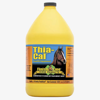 Finish Line Thia-Cal Vitamin B1 Calming Liquid Horse Supplement (gallon)