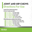 Tomlyn Joint & Hip Chews for Senior Dogs (30 soft chews)