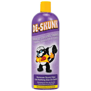 De-Skunk Odor Destroying Shampoo For Dogs & Cats (32 oz)