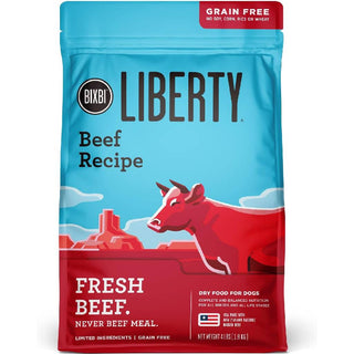 Bixbi Liberty Limited Ingredient Grain-Free Beef Recipe Dry Dog Food (4 lb)