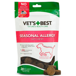 Vet's Best Seasonal Allergy Supplement For Dogs (30 Soft Chews)