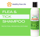 Healthy Paw Life Flea & Tick Shampoo for Dogs & Cats, 8-oz-3