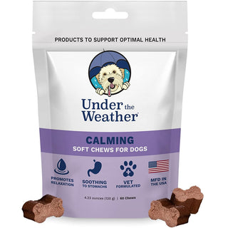 Under the Weather Calming Soft Chews for Dogs, 60 chews