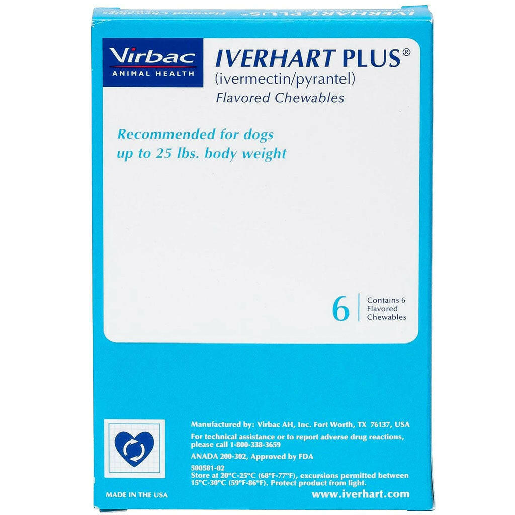 For Dogs Virbac Iverhart Plus Iverhart Heartworm Medicine Tractor