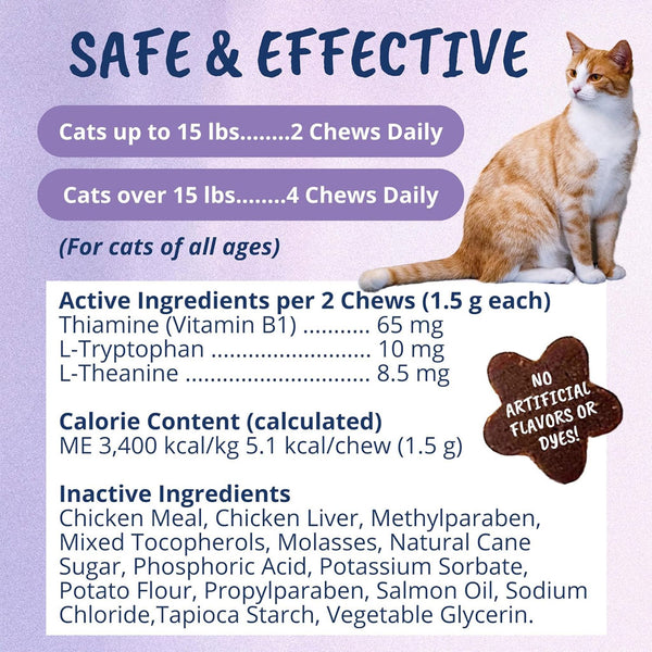 Under the Weather Calming Soft Chews for Cats