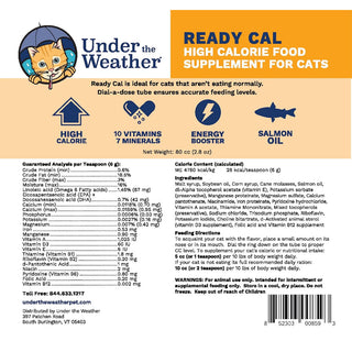 Under the Weather Ready Cal High Calorie Food Supplement for Cats