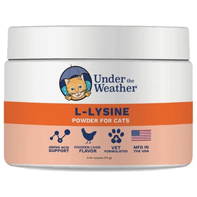 Under the Weather L-Lysine Support Powder for Cats, 2.54-oz