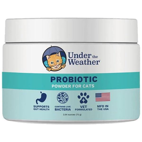 Under the Weather Probiotic Powder For Cats, 2.54-oz