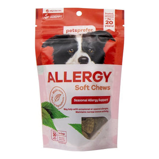 PetsPrefer Seasonal Allergy Support for Dogs (30 soft chews)c