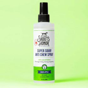 Skout's Honor Super Sour Anti-Chew Spray For Dogs (8 oz)