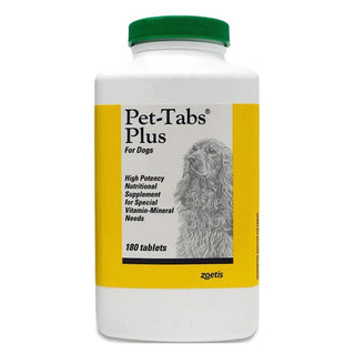 Pet-Tabs Plus Vitamin-Mineral Dog Supplement (180 ct)