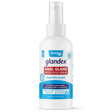 glandex spray is made with lidocaine and hydrocortisone to aid in itch relief 