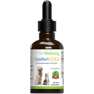 Discomfort in dogs can show in many forms. See if Comfort Gold for Dogs is right for your pet.