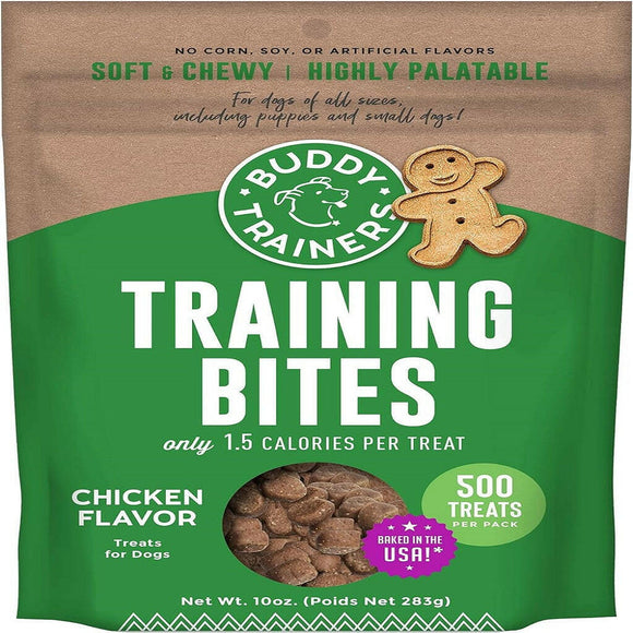 Buddy Biscuits Trainers Training Bites Chicken Flavor Dog Treats (10 oz)
