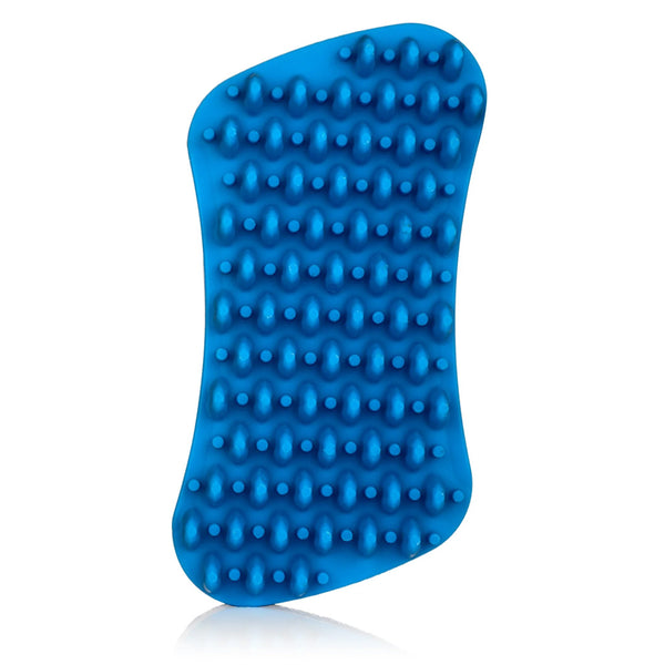 Furbliss Brush Blue Small Pets with Short Hair Deshedding, Massaging, Bathing & Grooming For Dogs & Cats