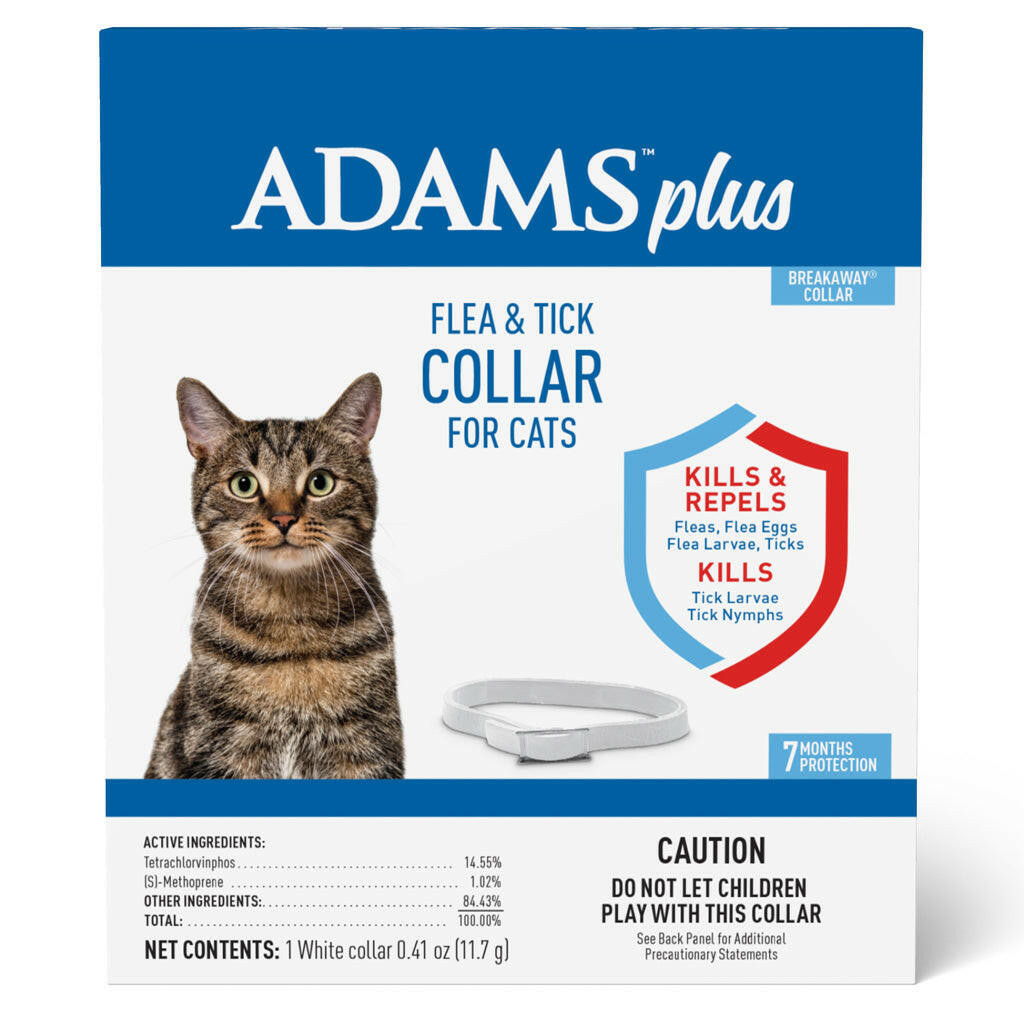 Adams Plus Flea and Tick Collar for Cats