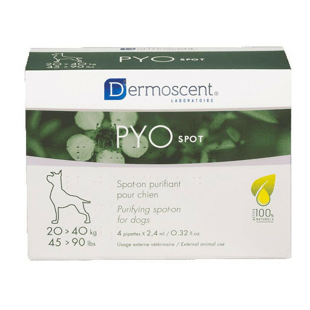 Dermoscent for Pyospot Large Dogs 45-90 lbs (4 count)