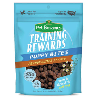 Pet Botanics Training Rewards Soft & Chewy Peanut Butter Puppy Bites (4 oz)