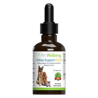 Kidney support gold for dogs is made with cordyceps for dogs