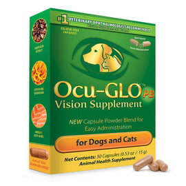 Ocu-GLO PB Vision Powder Blend Capsules for Dogs & Cats - 30 Capsules