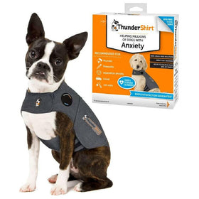 ThunderShirt Anxiety Solution for Extra Small Dogs 8-14 lbs (Gray)