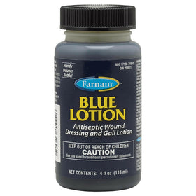 Farnam Blue Lotion Antiseptic Wound Dressing and Gall Lotion For Cats & Dogs(4 oz)