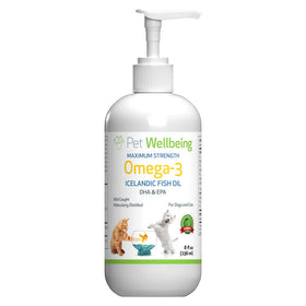 Omega-3 Daily Wellness - for Skin, Joint, Brain, and Heart Health (8 oz)