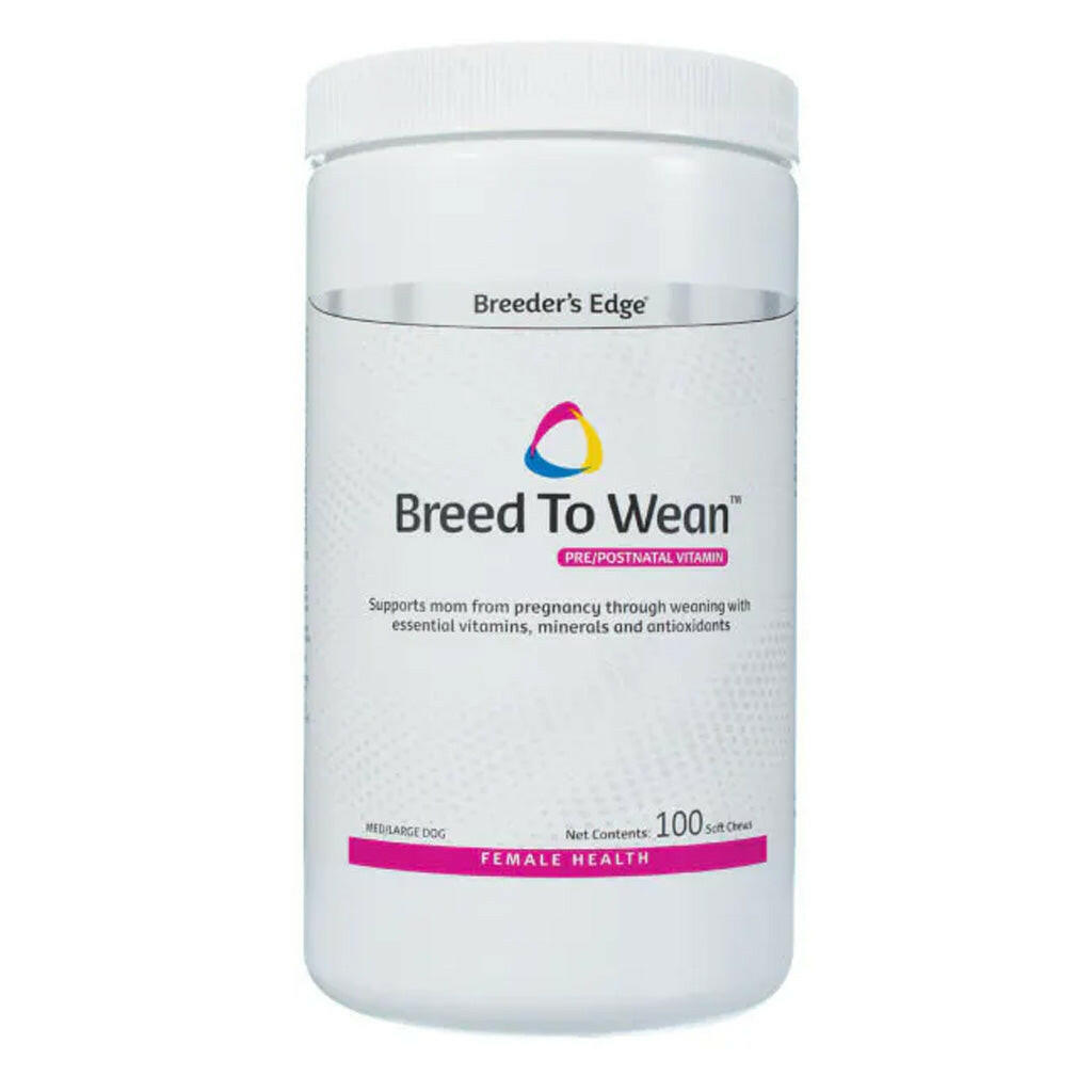 Breeder's Edge Breed To Wean- for Medium & Large Dogs (100 count)