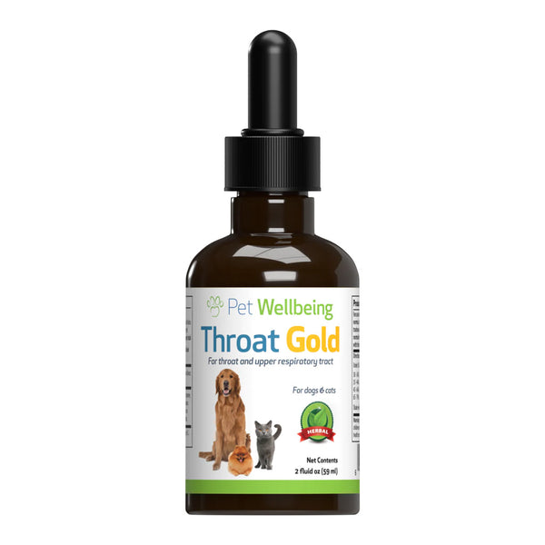 Throat Gold - Soothes Throat Irritation in Dogs (2 oz)c