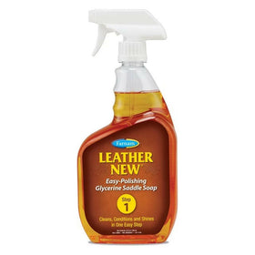 Farnam Leather New Horse Polishing Soap with Sprayer (32 oz)