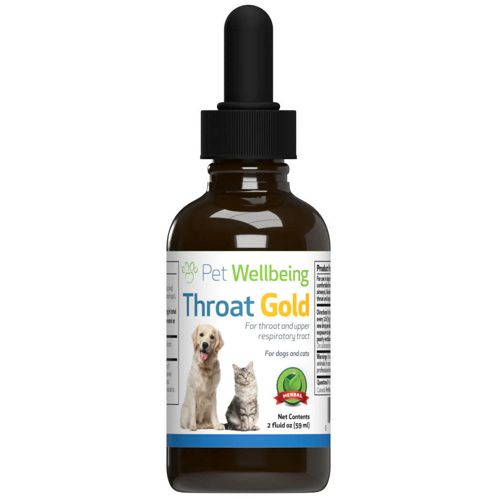 Throat Gold - Soothes Throat Irritation in Cats (2 oz)