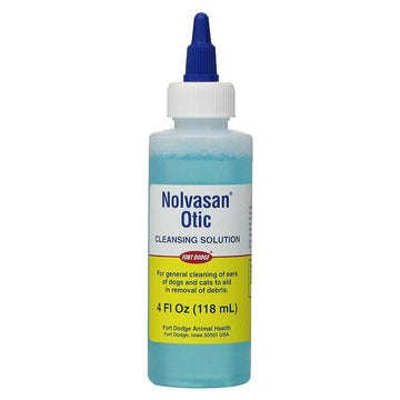 Nolvasan Otic Ear Cleaning Solutions For Dogs And Cats (4 oz)