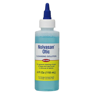 Nolvasan Otic Ear Cleaning Solutions For Dogs And Cats (4 oz)