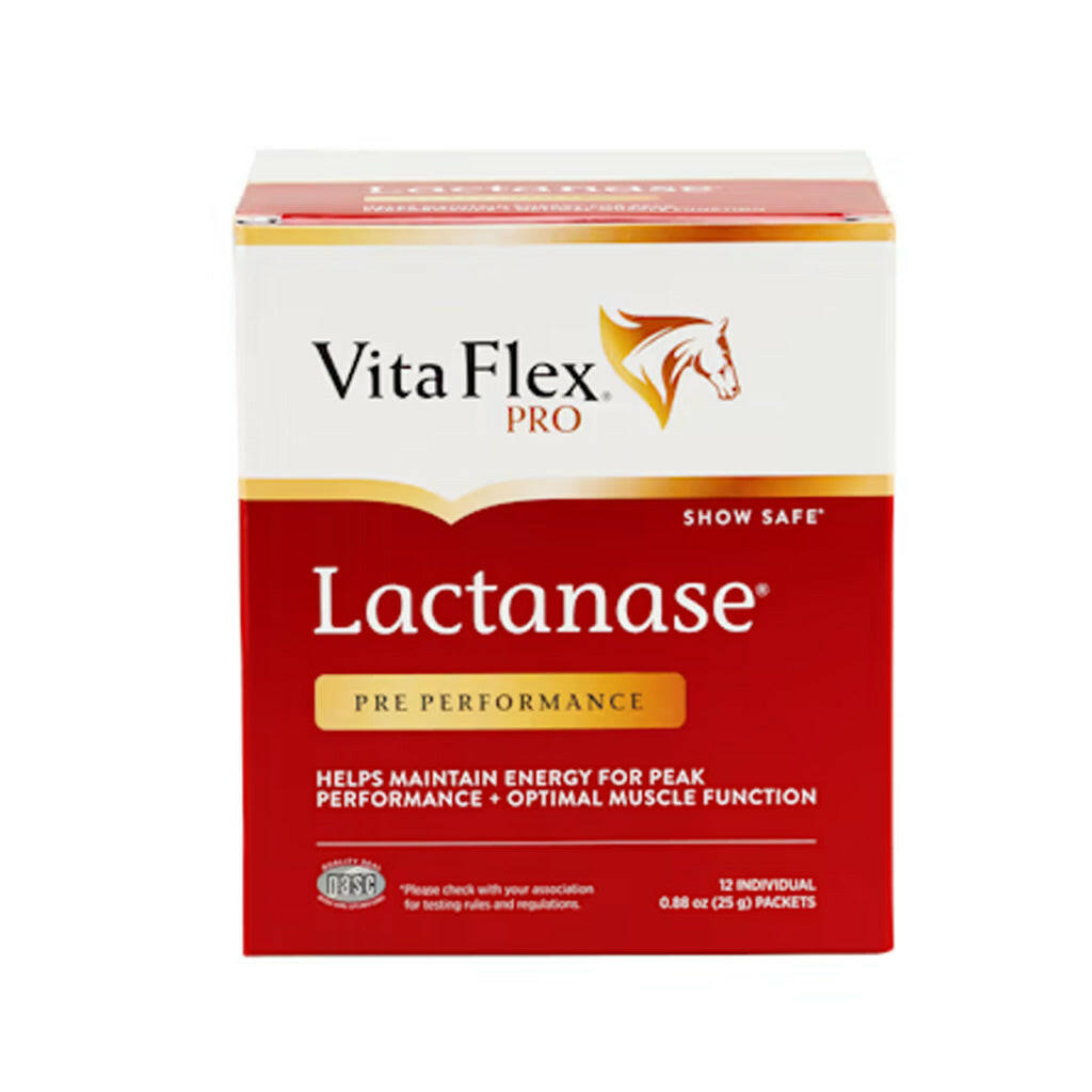 Vita Flex Lactanase Performance Supplement for Horses, (25 g)